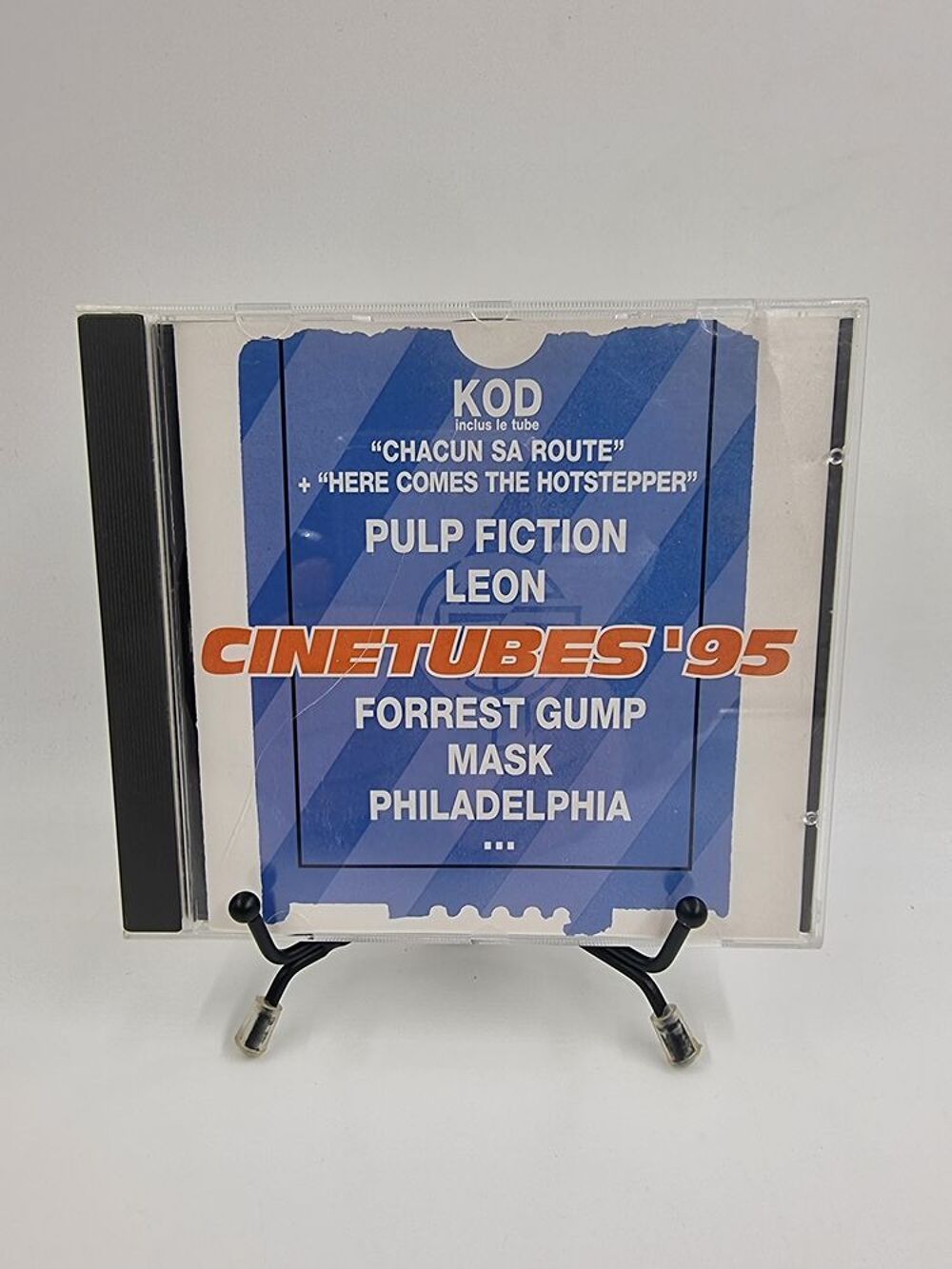 CD de musique Cinetubes' 95 avec boite CD et vinyles