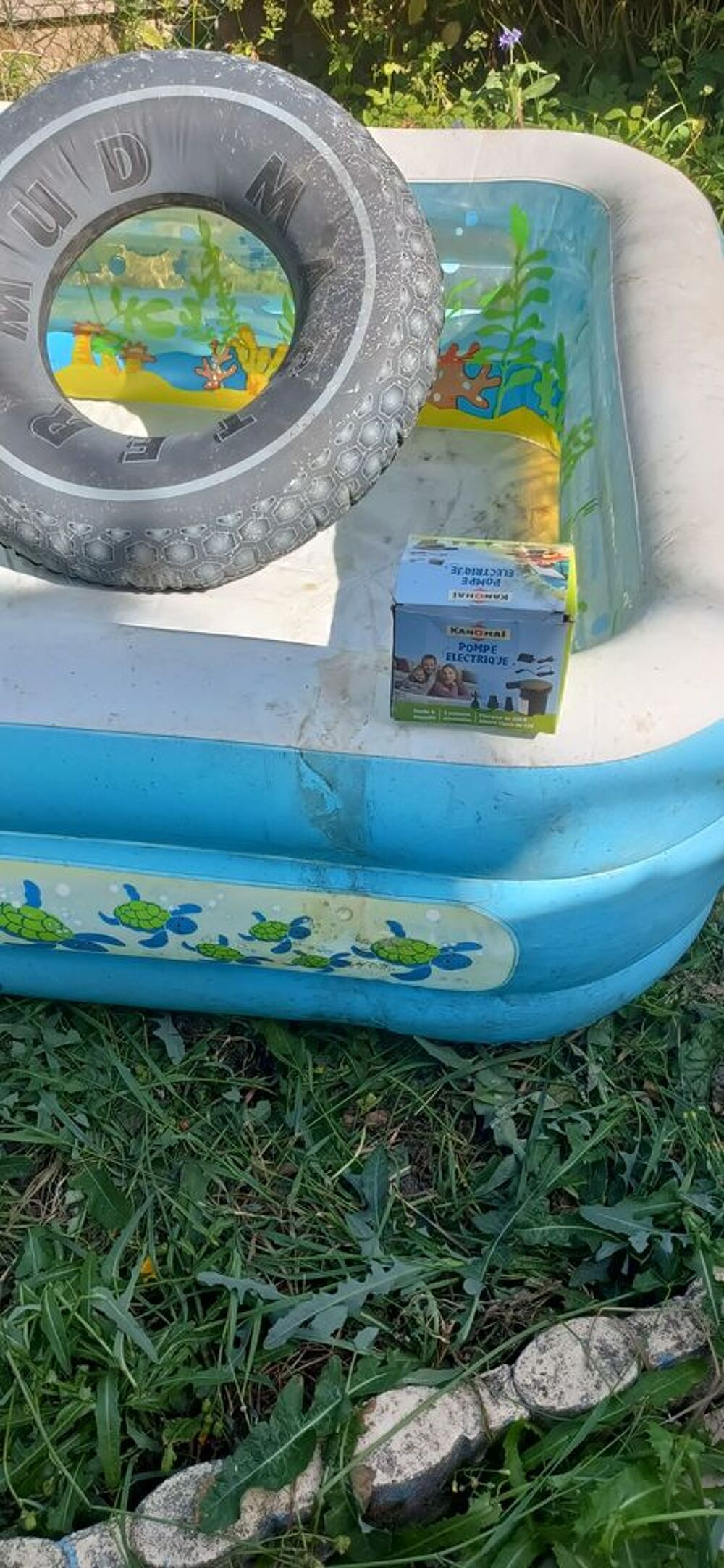 Piscine gonflable pour enfant Jardin