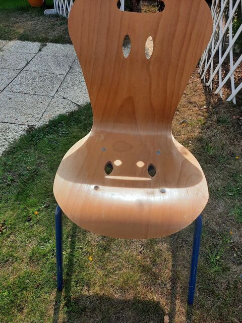 chaise de bureau dos fixe en hetre 25 Caug� (27)