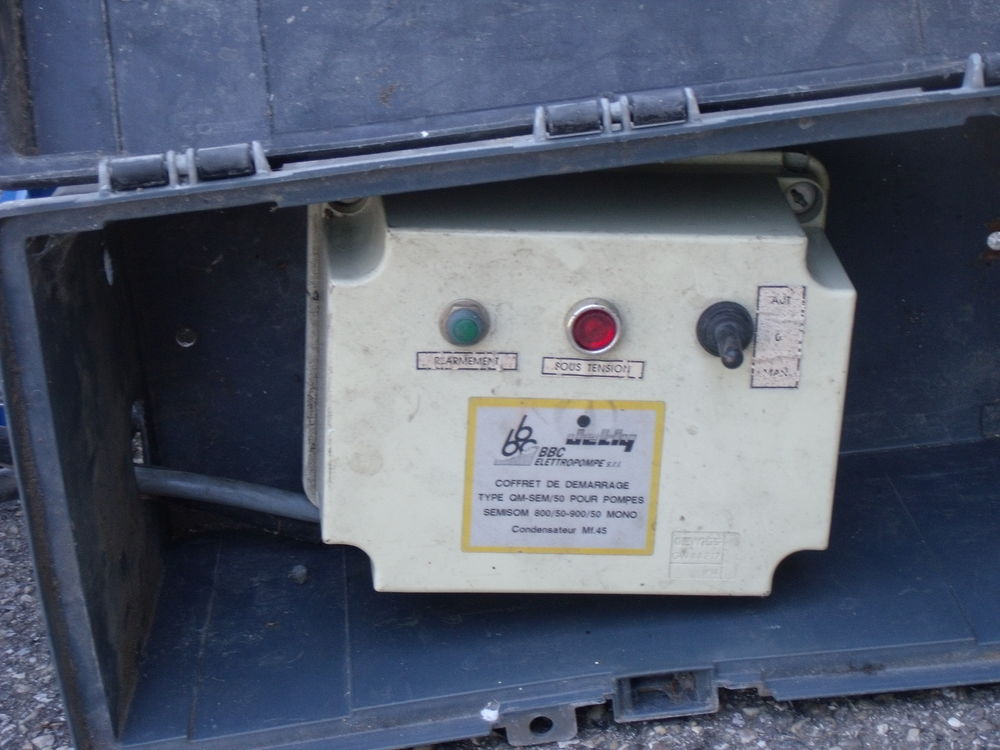 pompe eaux charg&eacute;es S&eacute;mison 900/50 &eacute;lectrique 220 v Jardin