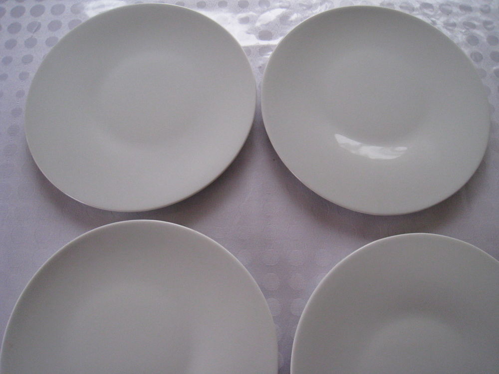 6 assiettes dessert porcelaine neuves Cuisine