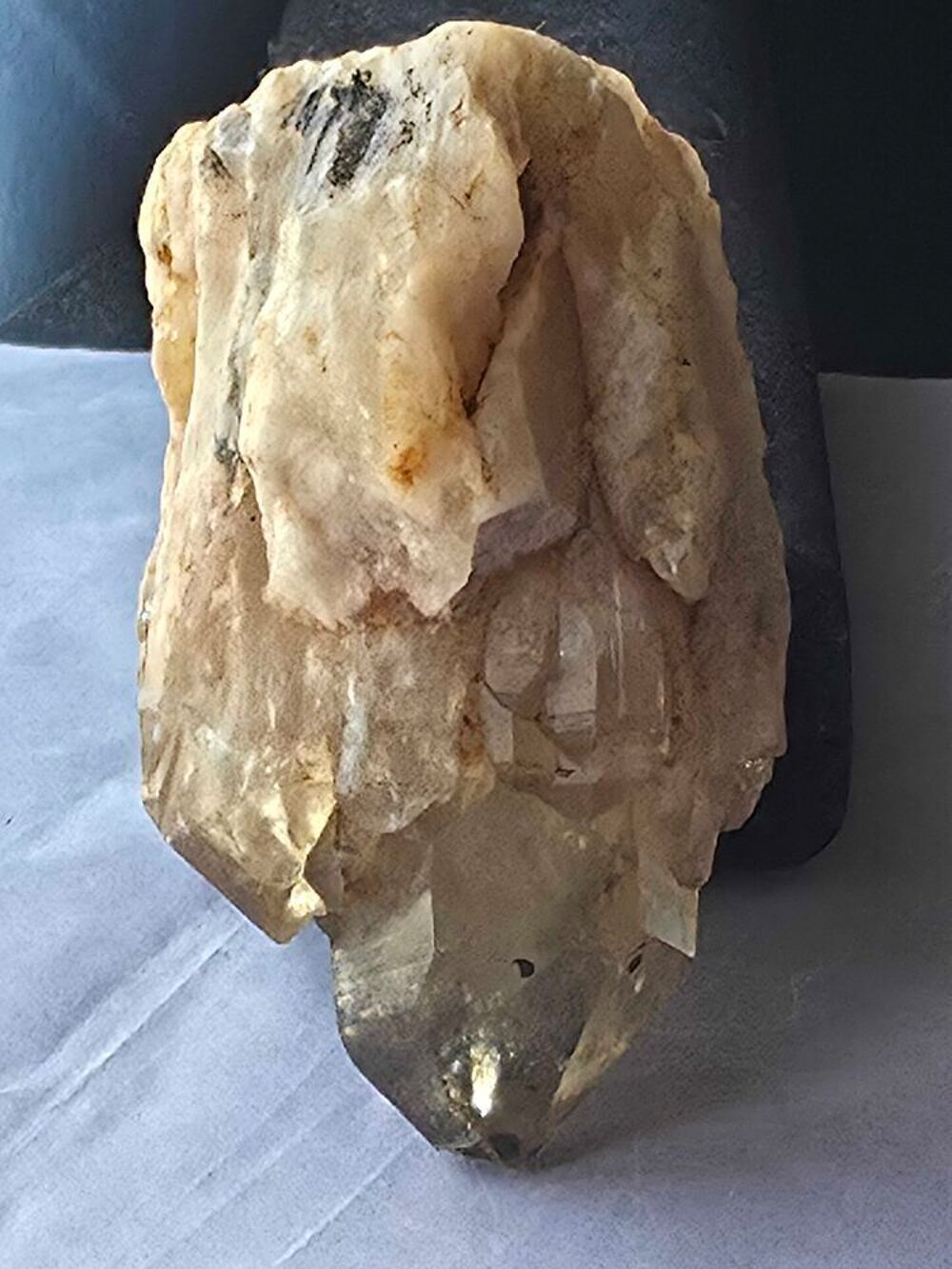 Citrine Naturelle Brute Kolwezi Congo 135g-Sp&eacute;cimen de Collection 