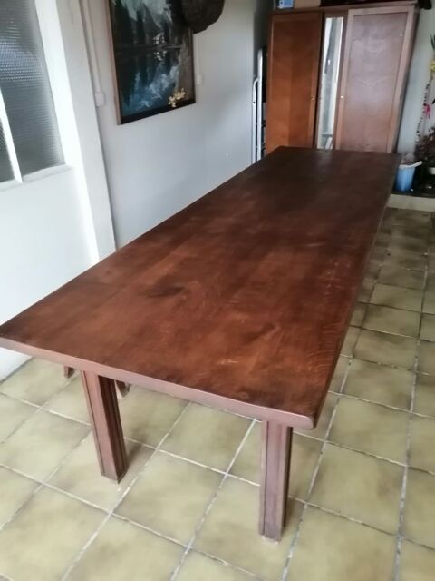 table en chne  2.80 x0.89 300 Decize (58)