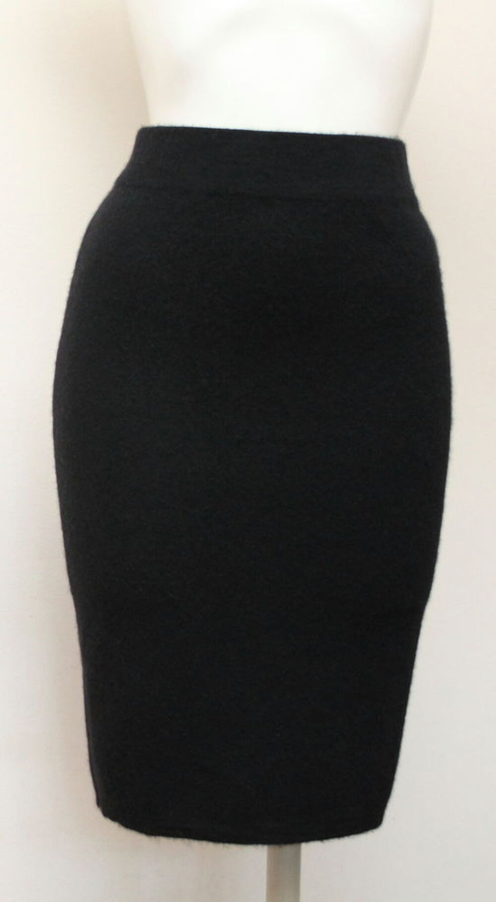 Jupe cachemire noire ERIC BOMPARD T.S Vêtements
