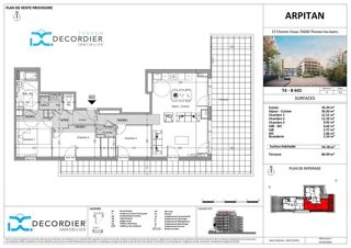  Appartement � vendre 4 pi�ces 93 m�