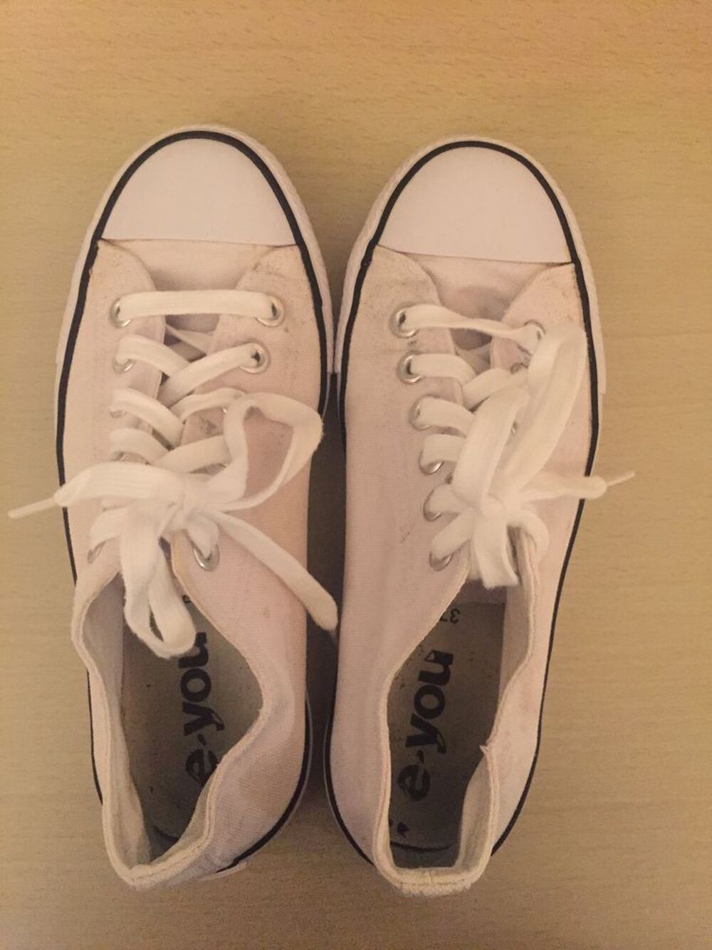 Baskets tennis toile basses &eacute;-you Chaussures