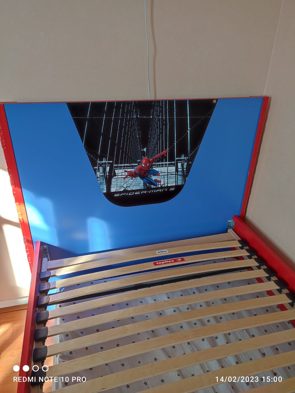 LIT SPIDERMAN + SOMMIER + MATELAS 90X200CM DISPONIBLE Mobilier enfants