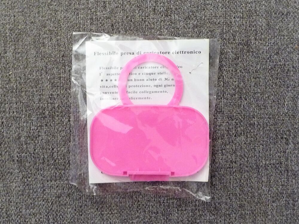 Support de Chargeur Mural Pliable de T&eacute;l&eacute;phone Portable Rose Tlphones et tablettes