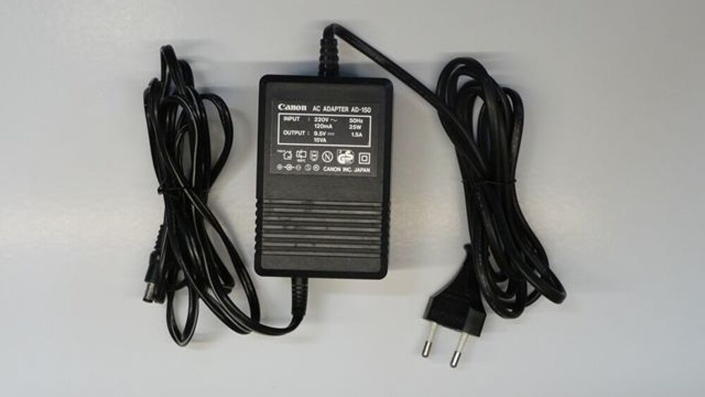 Adaptateur secteur CANON AD150 - 220v / 9,5 v - 1,5 A Matériel informatique