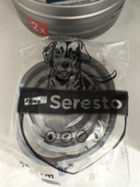   Collier antipuce neuf seresto grand chien > 8kg 