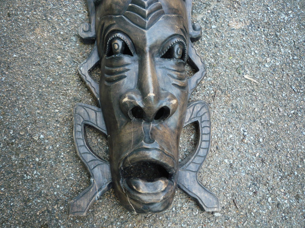 Important masque africain (G) Décoration
