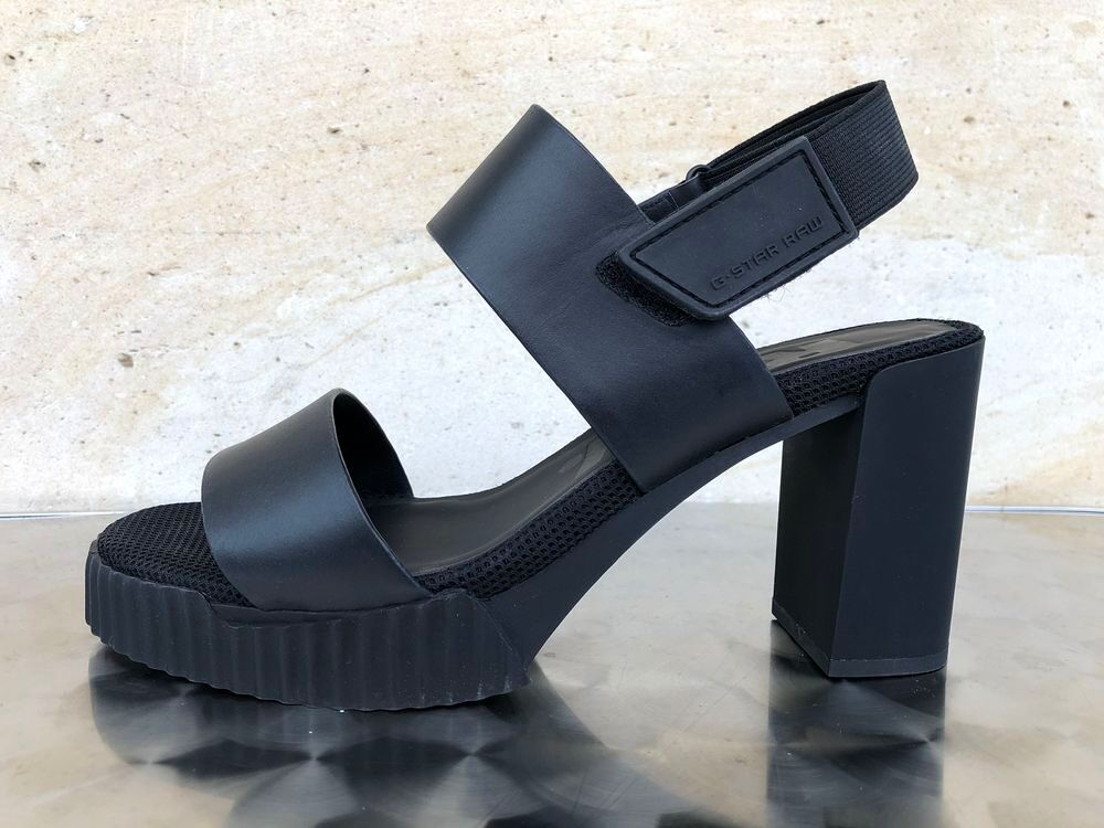 Sandales Cuir Rackam Core noirs ? G-STAR RAW Chaussures
