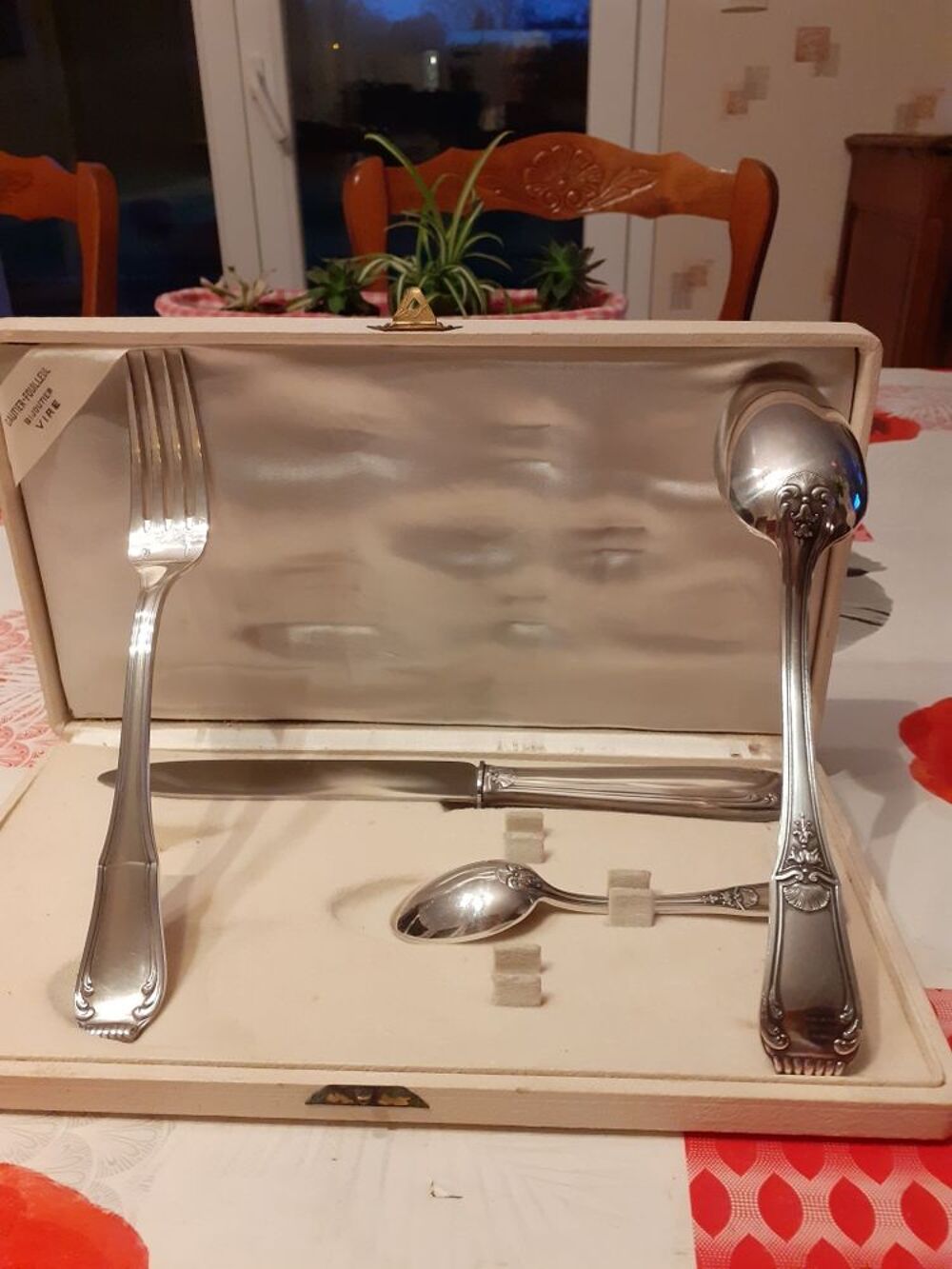 coffret de couvert argent Décoration