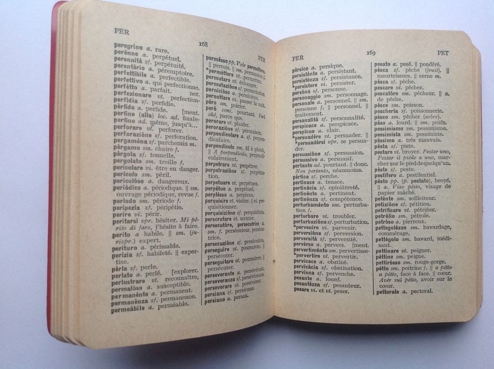 DICTIONNAIRE POCHE ITALIEN FRAN&Ccedil;AIS FRANCAIS ITALIEN Envoi P Livres et BD