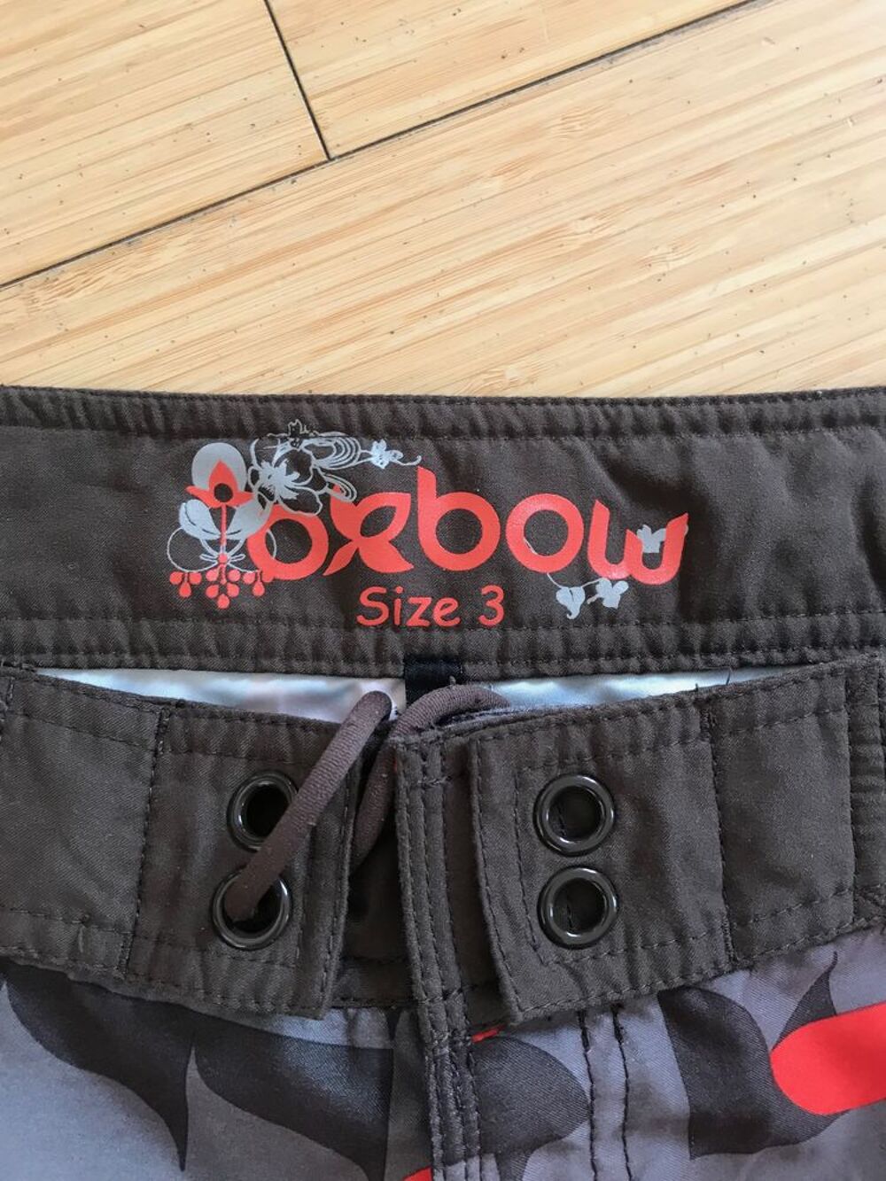 short de plage Oxbow marron - Size 3 = 40 Vêtements