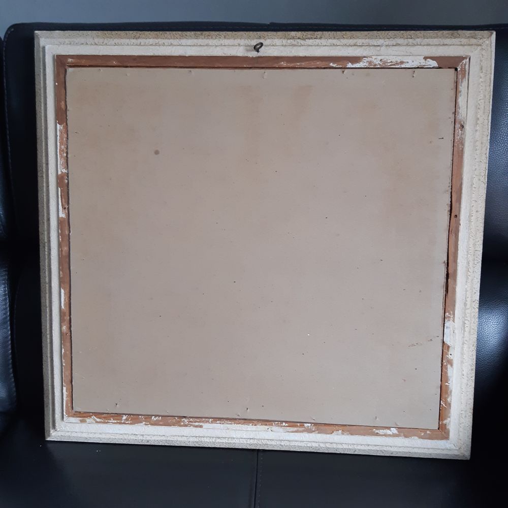 grand tableau cadre bois sous verre Décoration