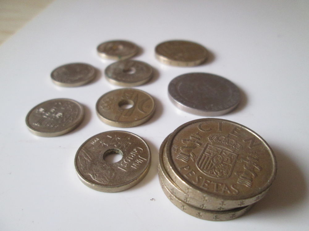Monnaies espagnole Pesetas 