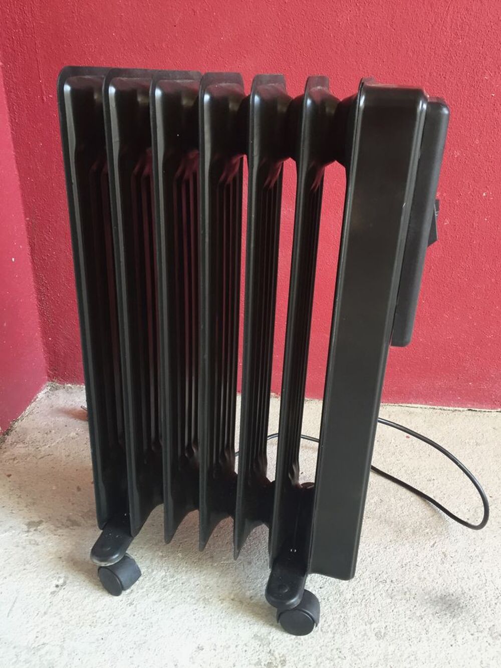 Radiateur bain d'huile DIMPLEX noir 1500 W Electrom�nager