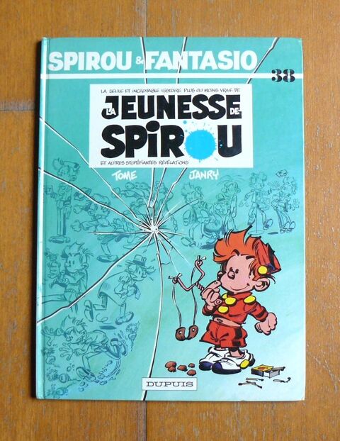 EO Spirou 38 : La jeunesse de Spirou - Janry - Dupuis - 1987 7 Argenteuil (95)