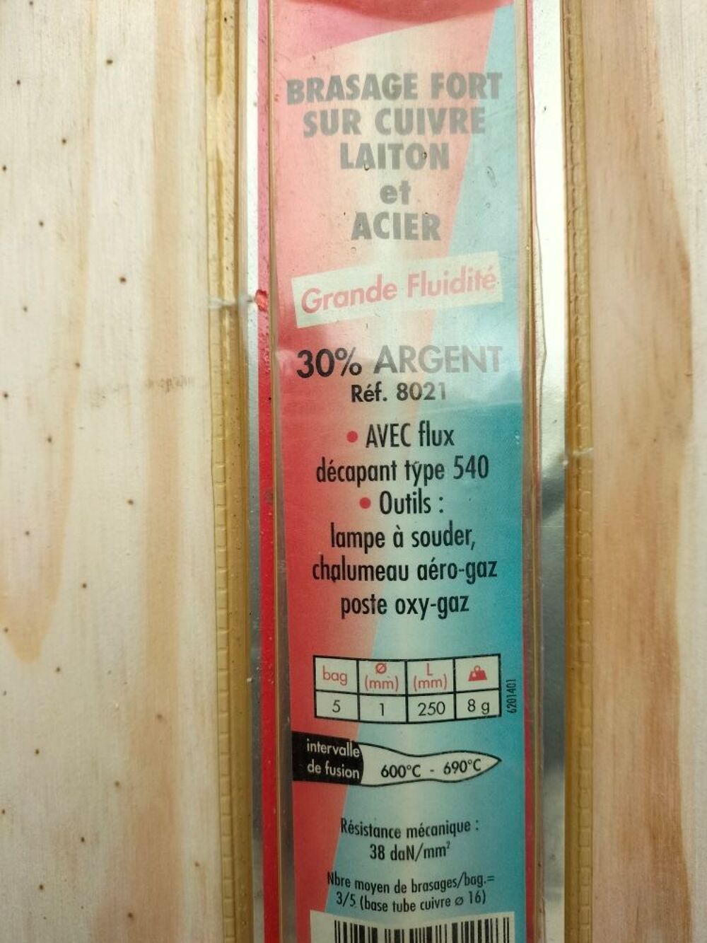 brasure argent a 30% Bricolage