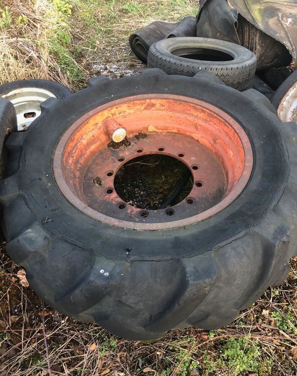 Roue de tracteur avec jante CrossFit Sports