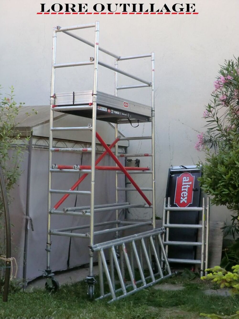 ALTREX RS TOWER 5 
Echafaudage - Pont roulant Bricolage