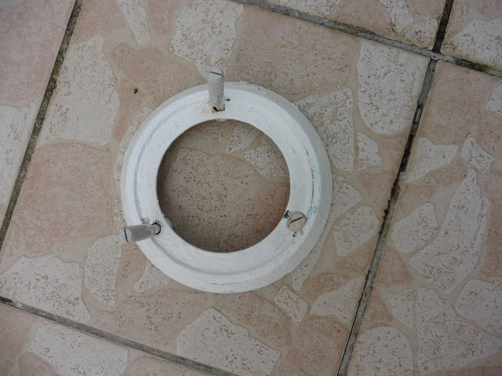 Lampadaire Couleur Blanc &eacute;l&eacute;ctrique Ext&eacute;rieur &agrave; Prendre sur Bricolage