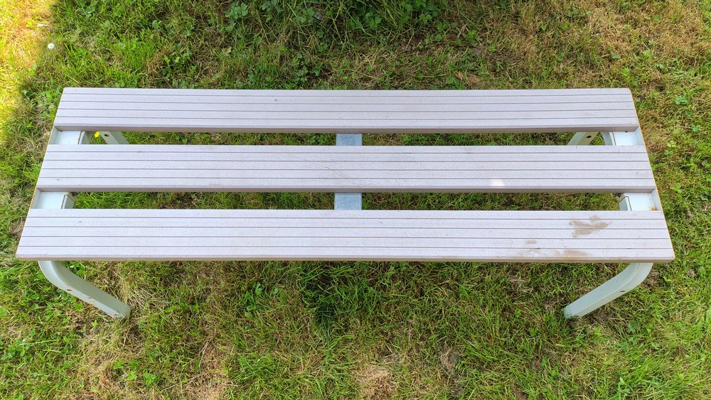 Banc &agrave; lattes composites Meubles