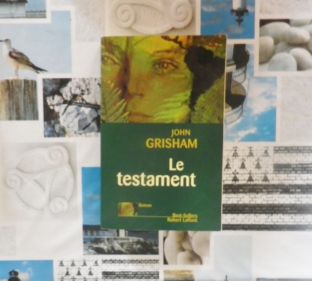 THRILLER LE TESTAMENT de John GRISHAM Ed Robert Laffont Livres et BD