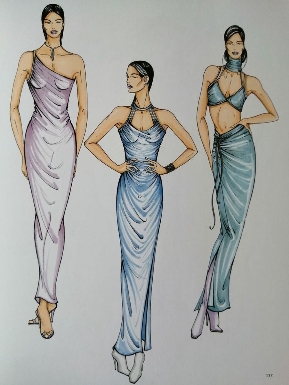 Figurines de mode et stylisme" Elisabetta Drudi Livres et BD