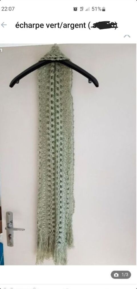 charpe verte/argent 5 Bron (69)