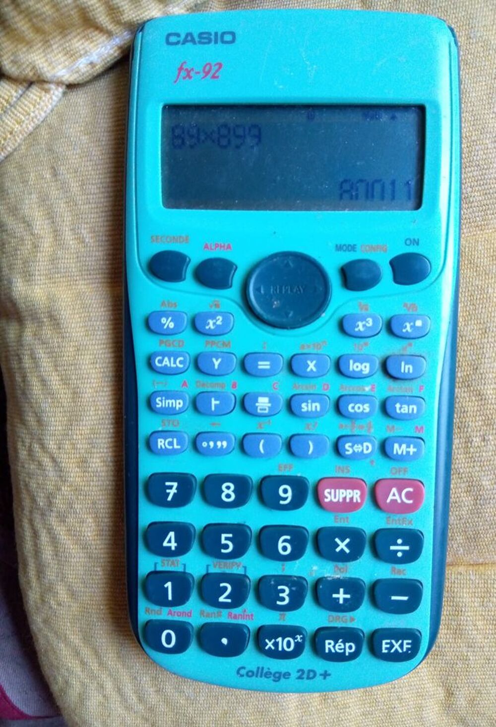 Caculatrice Casio FX-92 Matériel informatique