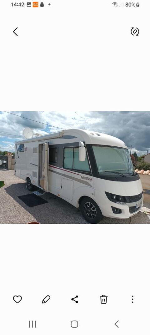 RAPIDO Camping car 2018 occasion L&eacute;rouville 55200