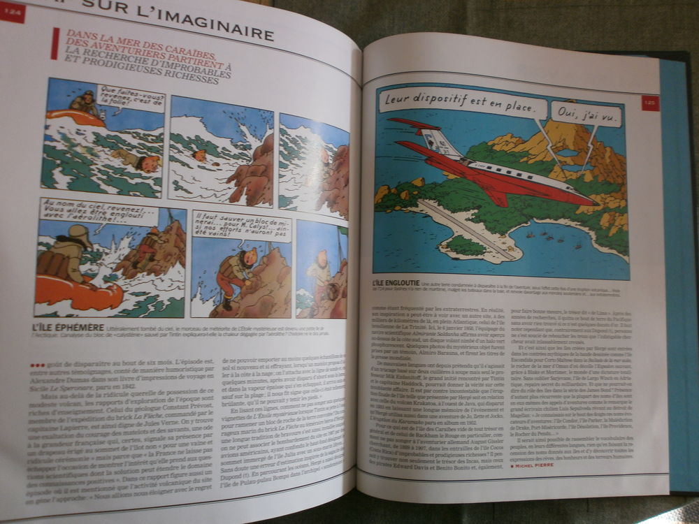 tintin &amp; la mer historia hors s&eacute;rie prix 15€ Livres et BD