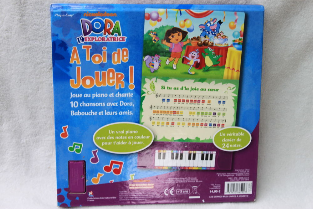 Livre Dora l'exploratrice &agrave; toi de jouer Livres et BD