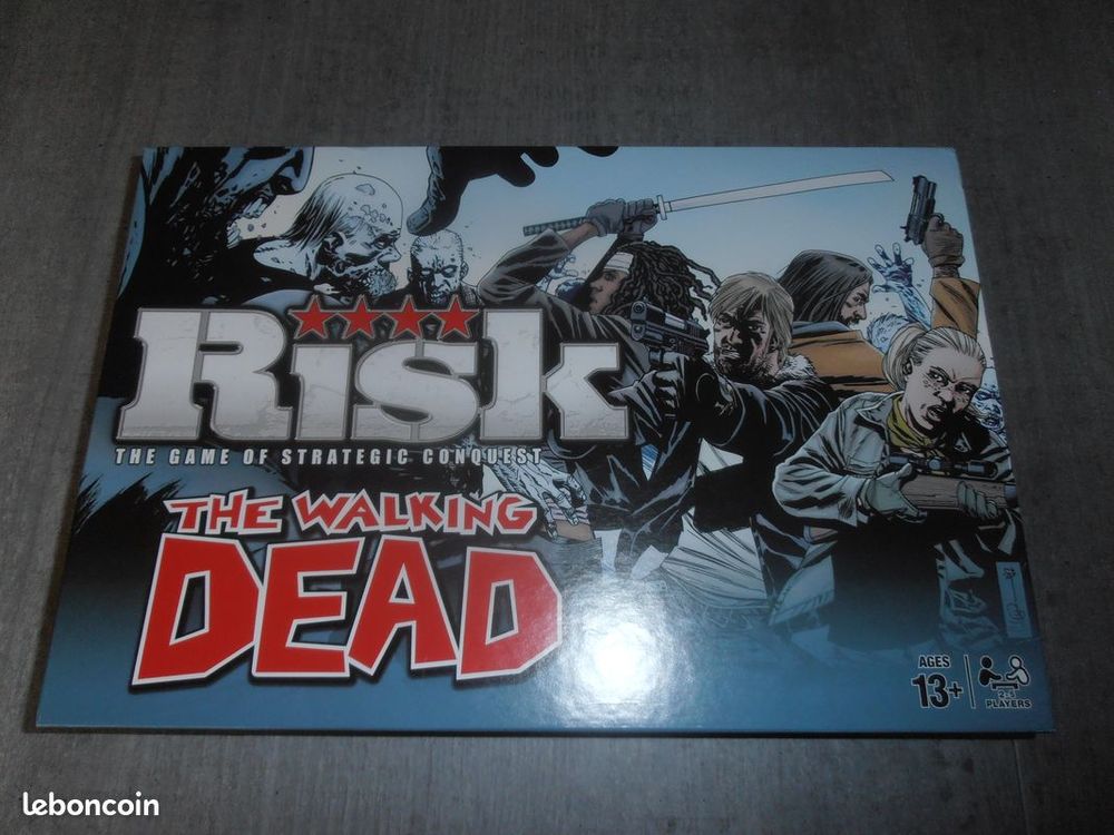 Risk Winning Moves The Walking Dead - En parfait &eacute;tat. Jeux / jouets