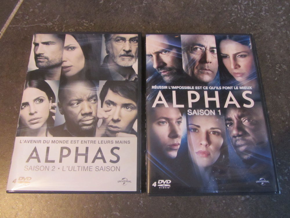 S&eacute;ries TV Alphas, R&eacute;volution, Hero Corp DVD et blu-ray