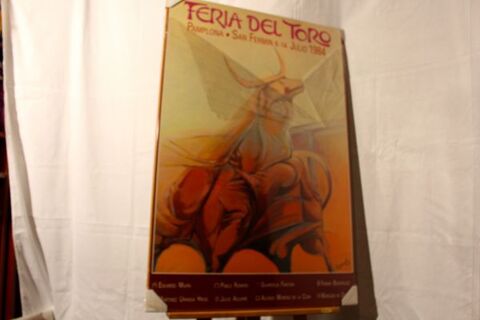 PAYS - BASQUE : PAMPELUNE   FERIA DEL TORO 1984   160 Anglet (64)