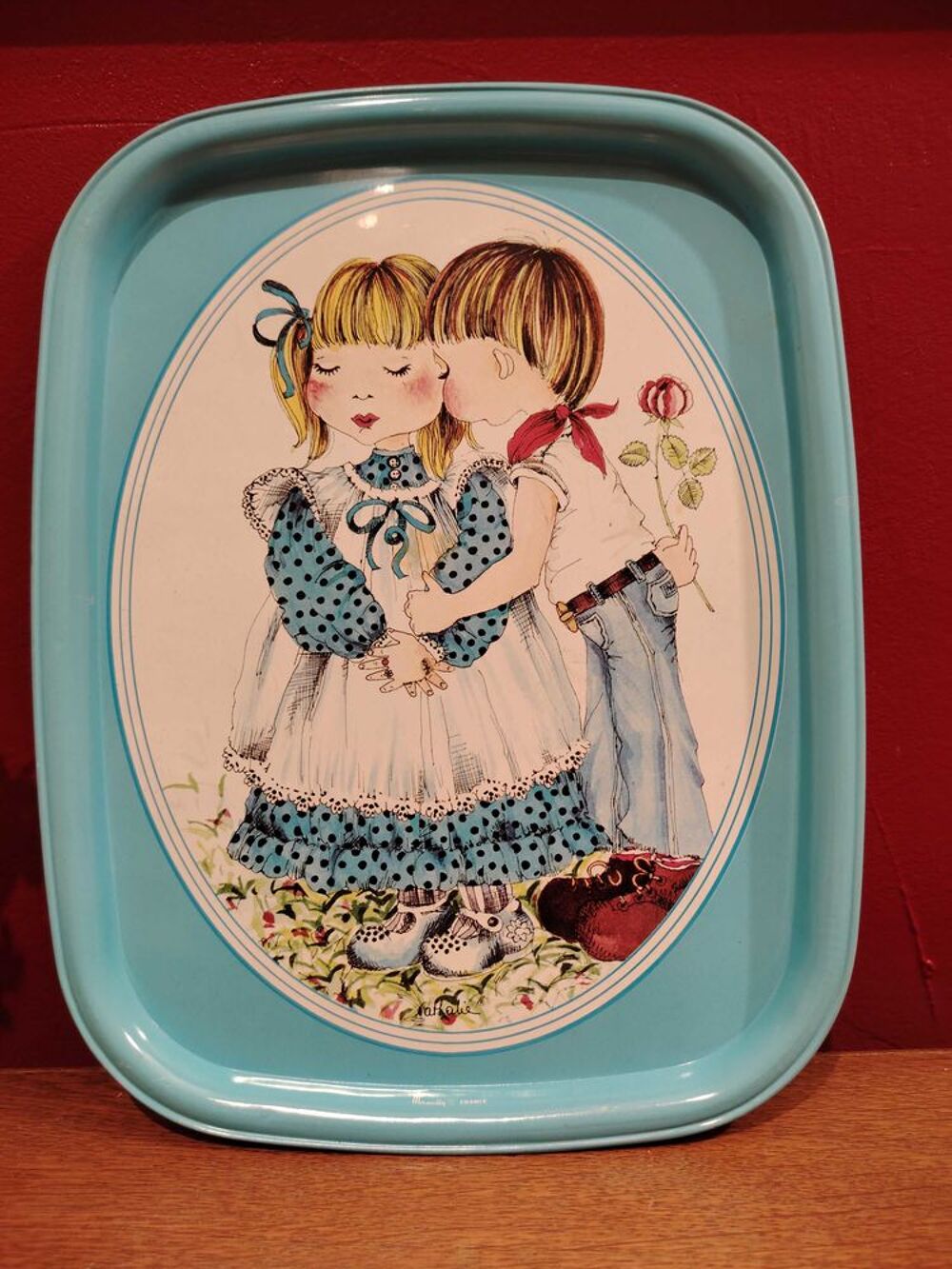 plateau jeune amoureux Décoration
