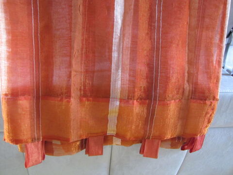 2 Paires grands rideaux voile 10 Bonny-sur-Loire (45)