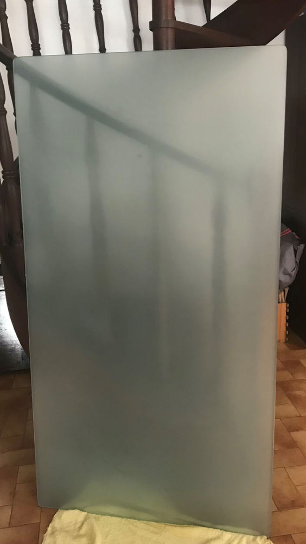 Plateau de table en verre tremp&eacute; "&nbsp;s&eacute;curit&nbsp;" Meubles