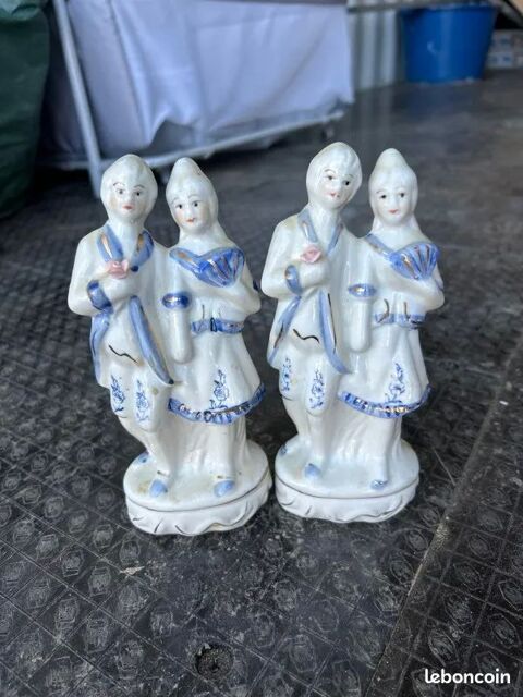 lot de 2 statuettes repr�sentant des couples en porcelaine 6 Torigny-les-Villes (50)