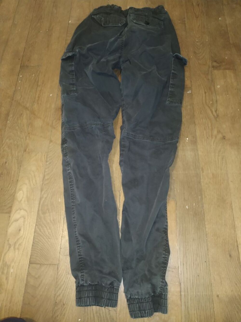 Pantalon homme cargo noir (Taille S) Vtements