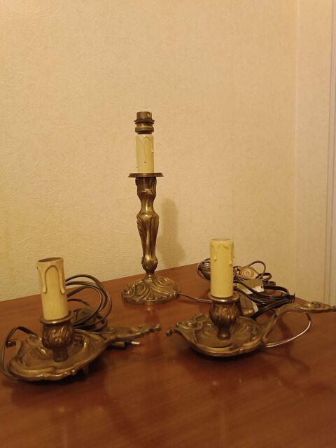 Ensemble lampe de bureau+ lampes de chevet  25 Flers (61)
