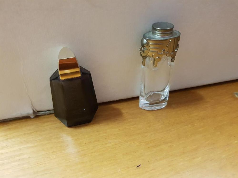 miniatures vides Thierry Mugler 