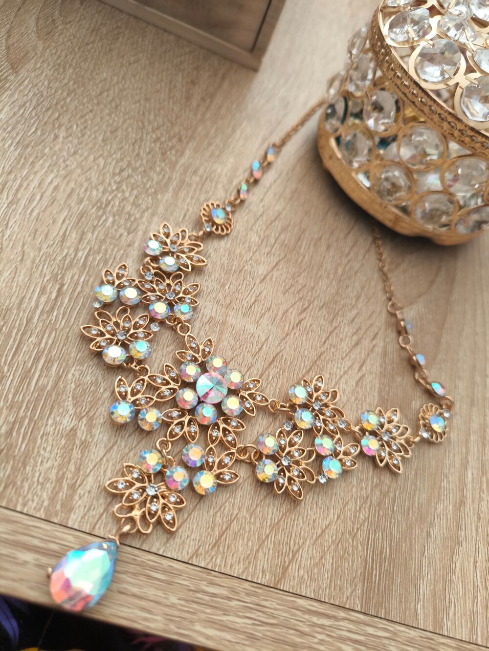 Collier femme cristaux de Murano Bijoux et montres