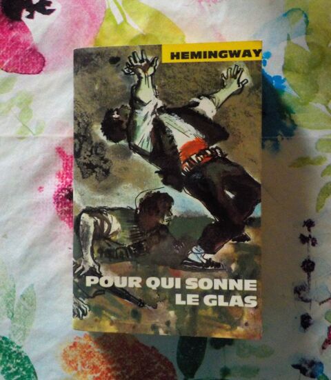 POUR QUI SONNE LE GLAS de Ernest HEMINGWAY Poche 1971 Bubry (56)