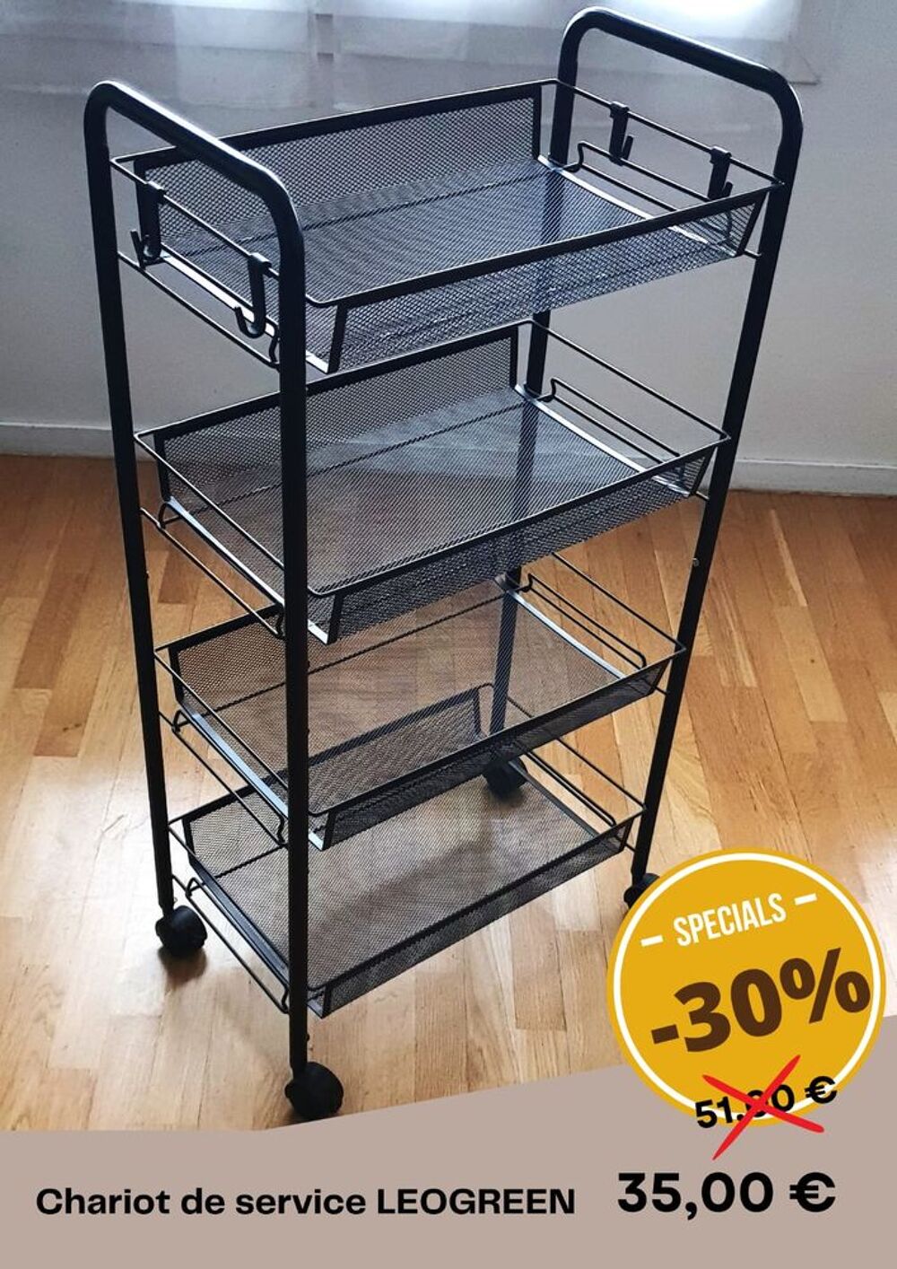 FLASH - Chariot de service Meubles