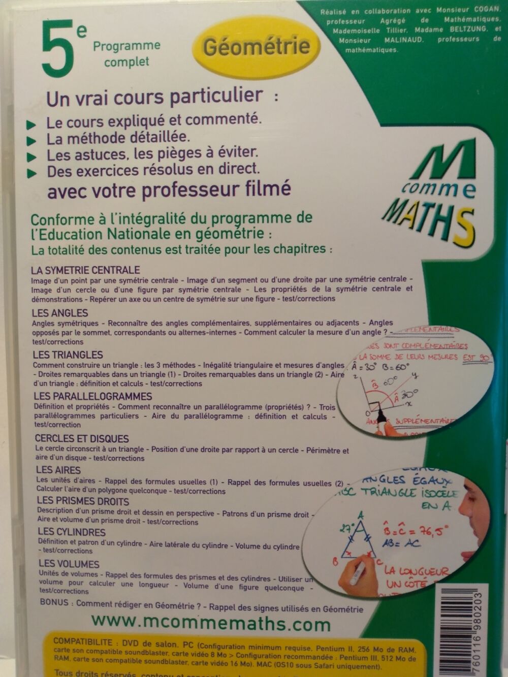 M comme Maths DVD et blu-ray