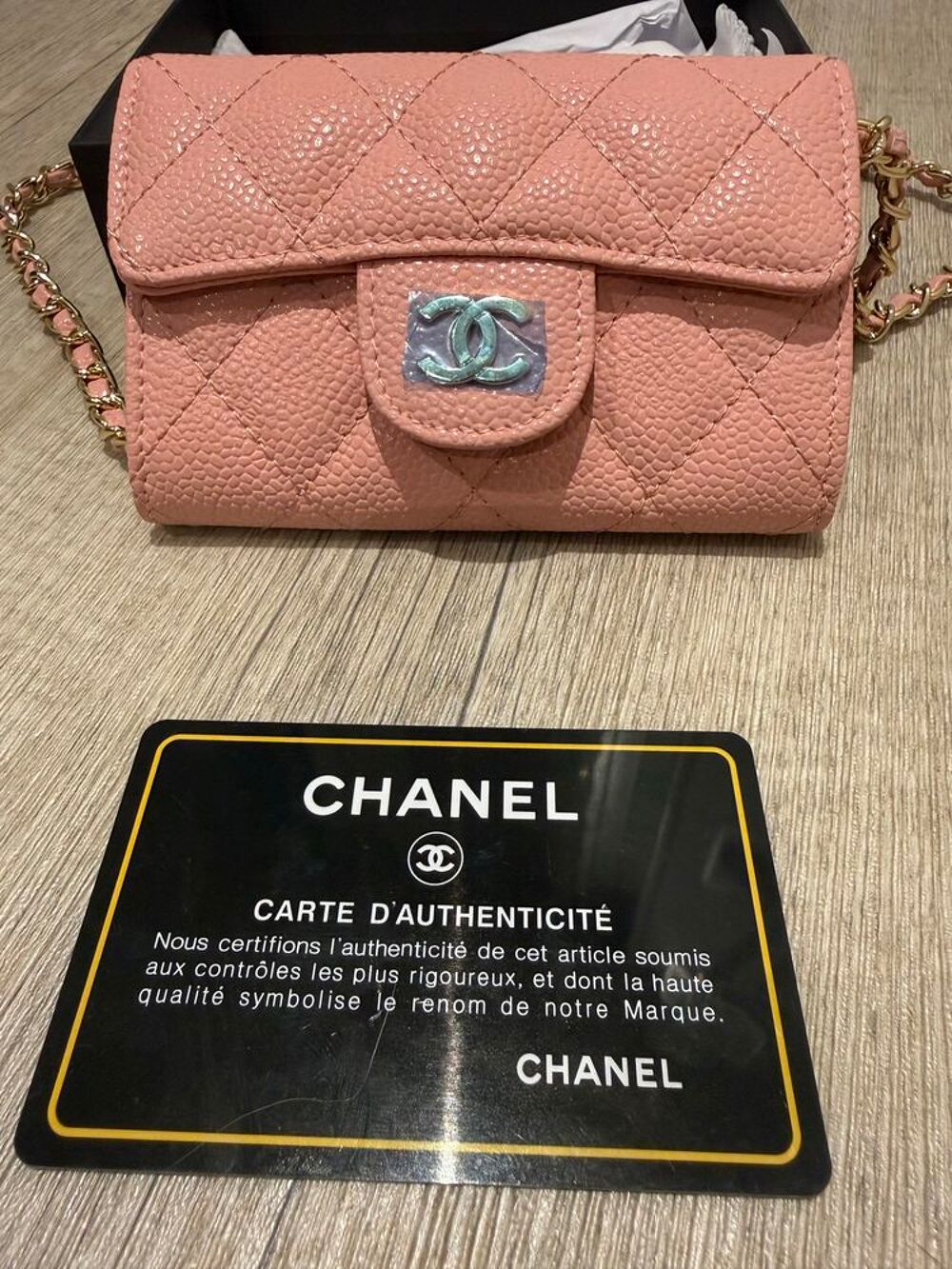 mini sac Chanel Maroquinerie